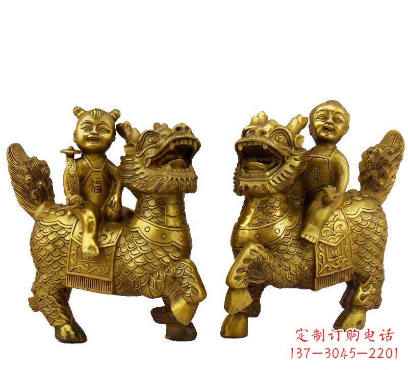沧州铸铜福禄麒麟