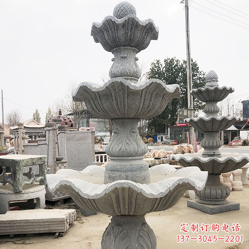 沧州自然石雕流水喷泉
